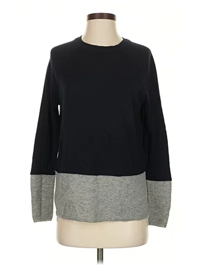 Pre-owned Vince Cashmere Pullover Sweater In Gray