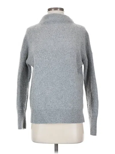 Pre-owned Vince Cashmere Pullover Sweater In Gray