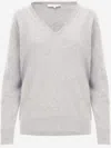 Vince Cashmere Pullover In White