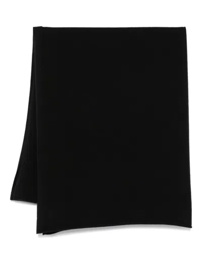 Vince Cashmere Scarf In 黑色