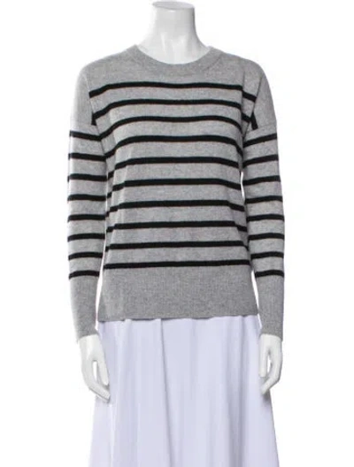 Pre-owned Vince Cashmere Striped Sweater In Multi