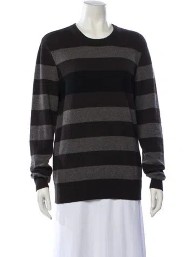 Pre-owned Vince Cashmere Striped Sweater In Multi