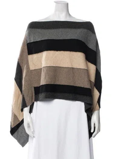 Pre-owned Vince Cashmere Striped Sweater In Multi