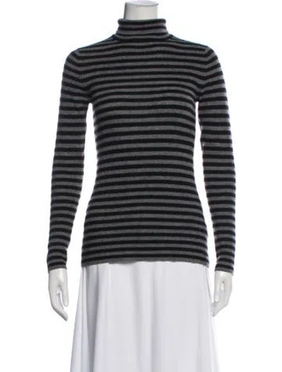 Pre-owned Vince Cashmere Striped Sweater In Multi