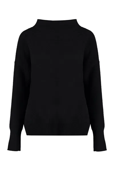 Vince Cashmere Sweater In Black