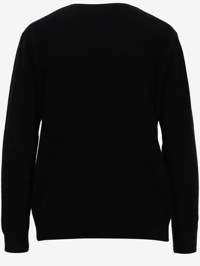 Vince Cashmere Sweater In Black