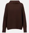 Vince Cashmere Sweater In Brown