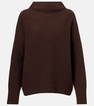 Vince Cashmere Sweater In Brown