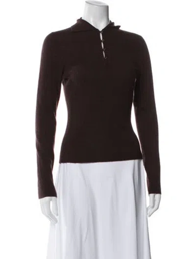 Pre-owned Vince Cashmere Sweater In Brown