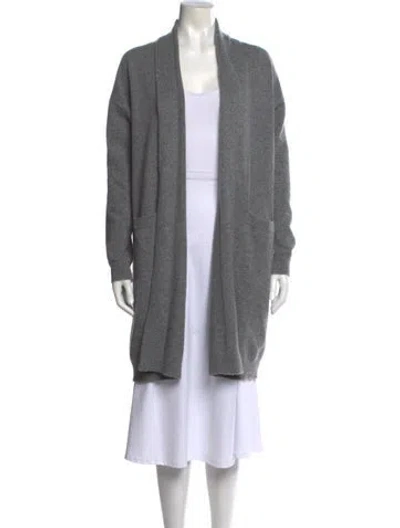 Pre-owned Vince Cashmere Sweater In Gray