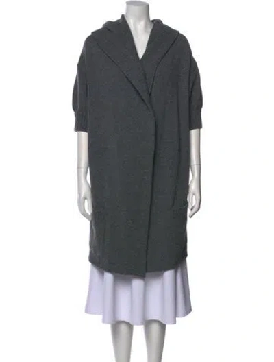 Pre-owned Vince Cashmere Sweater In Gray