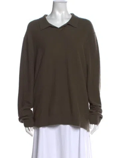 Pre-owned Vince Cashmere Sweater In Gray