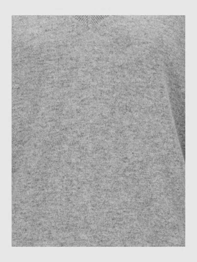 Vince Cashmere Sweater In Gray