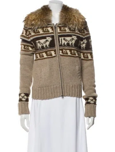 Pre-owned Vince Cashmere Sweater In Neutral