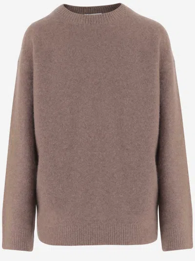 Vince Cashmere Sweater In Neutral