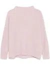 Vince Cashmere Crewneck Sweater In Orchid Stone