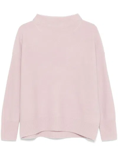 Vince Cashmere Crewneck Sweater In Orchid Stone