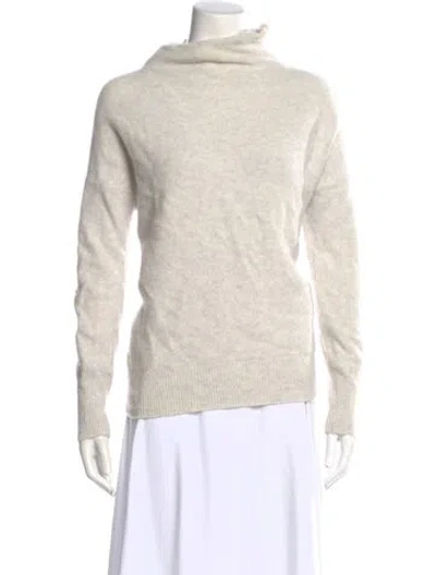 Pre-owned Vince Cashmere Turtleneck Sweater In Gray