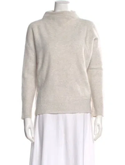 Pre-owned Vince Cashmere Turtleneck Sweater In Gray