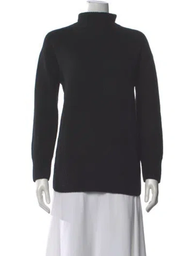 Pre-owned Vince Cashmere Turtleneck Sweater In Gray