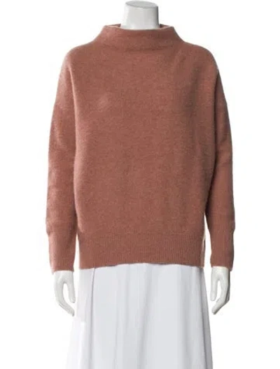 Pre-owned Vince Cashmere Turtleneck Sweater In Neutral