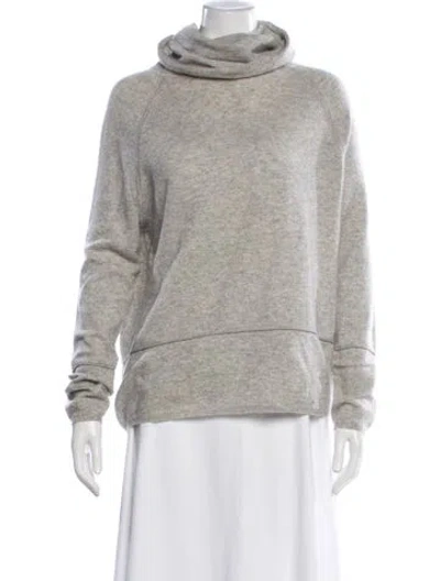 Pre-owned Vince Cashmere Turtleneck Sweater In Neutral