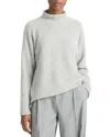 Vince Cashmere Turtleneck Sweater In Stone Grey