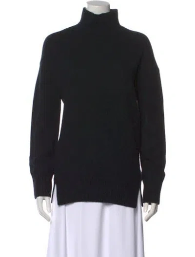 Pre-owned Vince Cashmere Turtleneck Sweater W/ Tags In Black