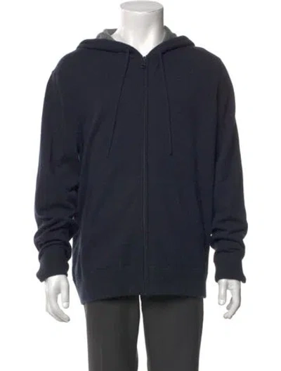 Pre-owned Vince Cashmere V-neck Cardigan In Gray