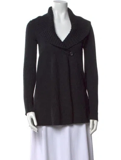 Pre-owned Vince Cashmere V-neck Sweater In Black