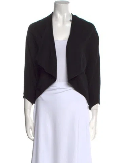 Pre-owned Vince Cashmere V-neck Sweater In Black