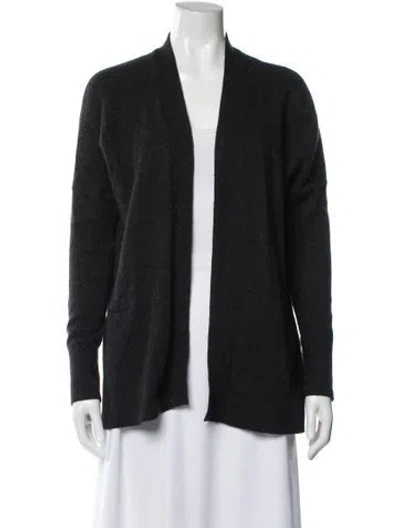 Pre-owned Vince Cashmere V-neck Sweater In Black