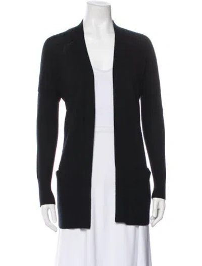 Pre-owned Vince Cashmere V-neck Sweater In Black