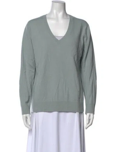 Pre-owned Vince Cashmere V-neck Sweater In Multi
