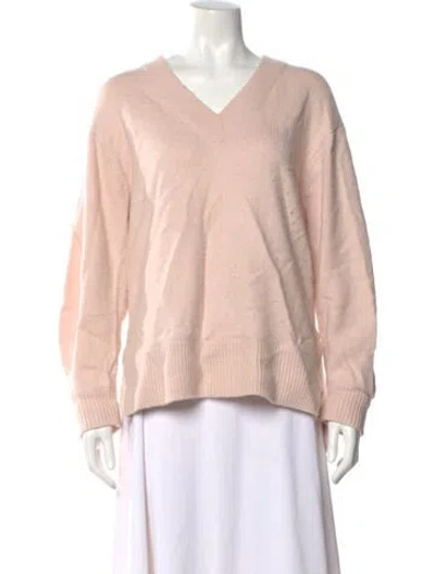 Pre-owned Vince Cashmere V-neck Sweater In Multi