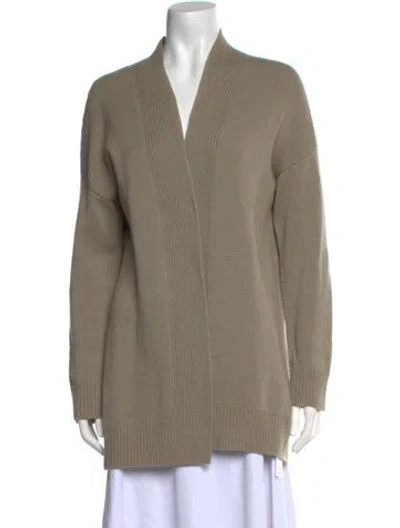 Pre-owned Vince Cashmere V-neck Sweater In Neutral