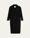 Vince Cashmere-wool Single-breasted Coat In Black