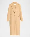 Vince Cashmere-wool Single-breasted Coat In Neutral