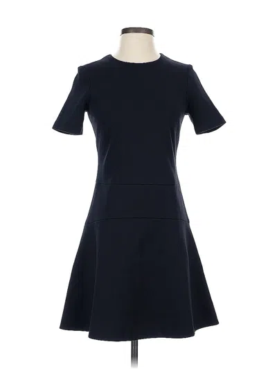 Pre-owned Vince Casual Dress In Blue