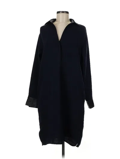 Pre-owned Vince Casual Dress In Blue