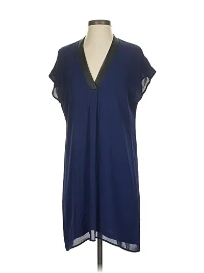 Pre-owned Vince Casual Dress In Blue