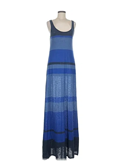 Pre-owned Vince Casual Dress In Blue