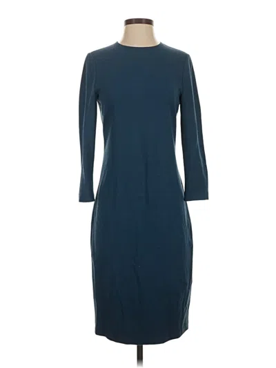 Pre-owned Vince Casual Dress In Blue