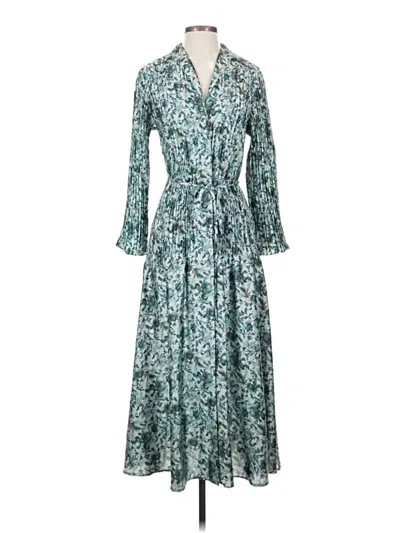 Pre-owned Vince Casual Dress In Blue