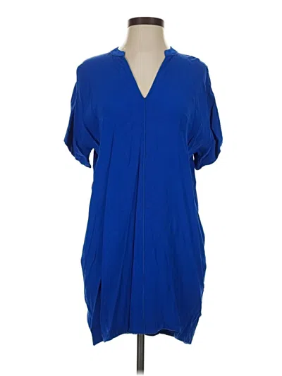 Pre-owned Vince Casual Dress In Blue