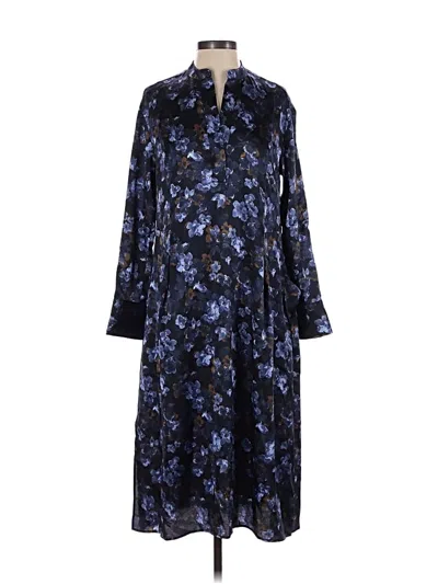 Pre-owned Vince Casual Dress In Blue