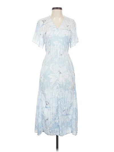 Pre-owned Vince Casual Dress In Blue