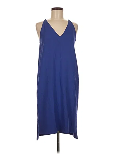Pre-owned Vince Casual Dress In Blue