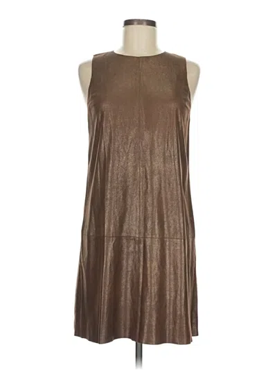 Pre-owned Vince Casual Dress In Brown