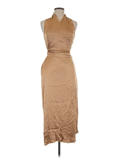 Pre-owned Vince Casual Dress In Brown